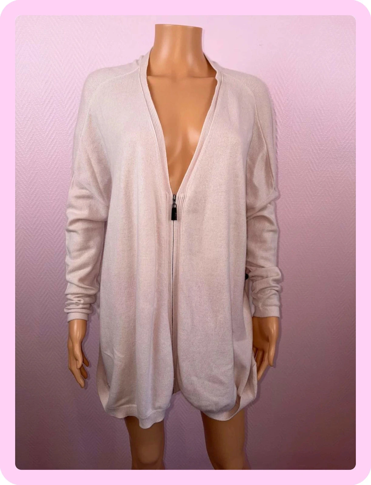 Chaleco de cachemir para mujer talla s pero grande – photo 2